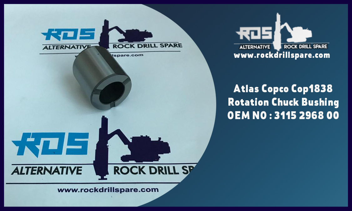 Atlas Copco COP1838 - Rotation Chuck Bushing - 3115 2968 00