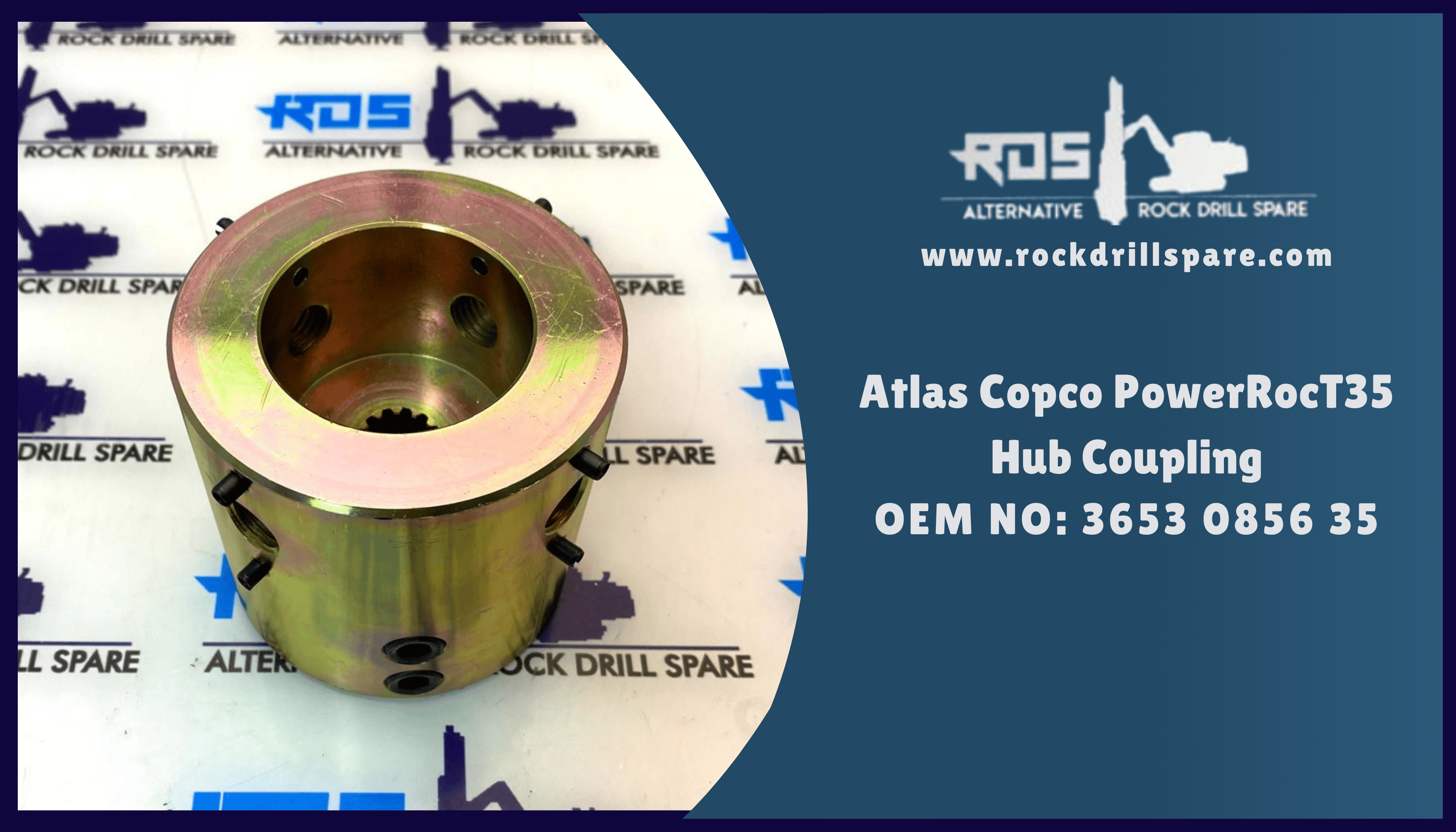 Atlas Copco Power Roc T35 - Hub Coupling - 2653 0856 35