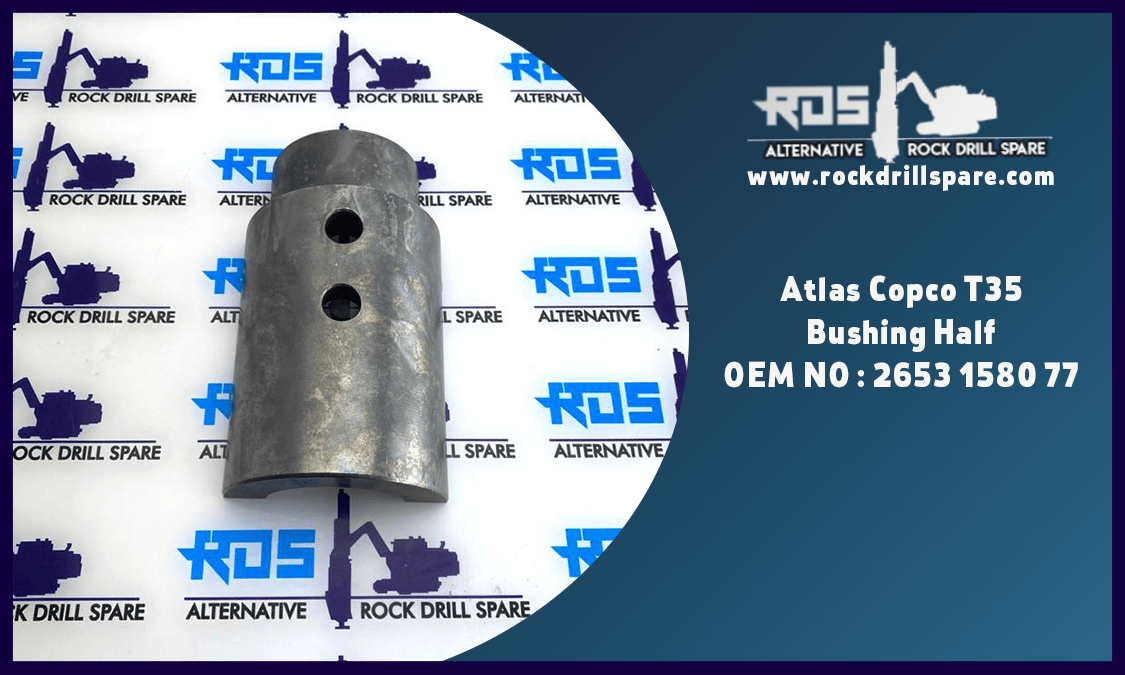 Atlas Copco T35 - 2653 1580 77 - Bushing Half