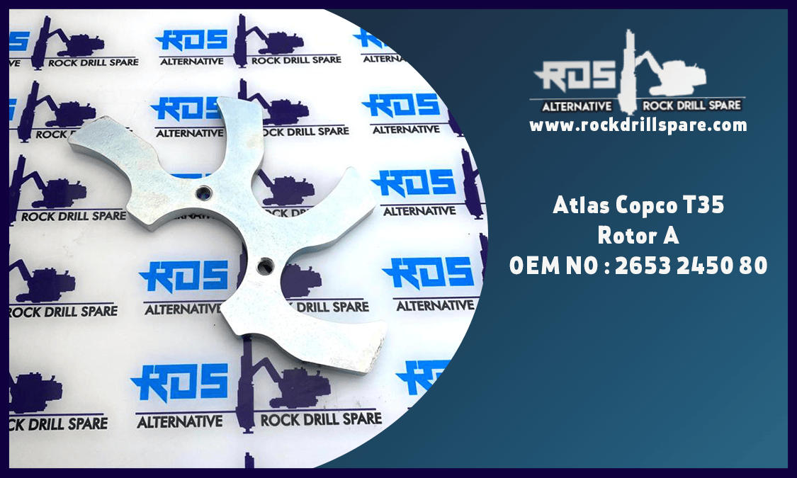 Atlas Copco T35 - 2653 2450 80 - Rotor A