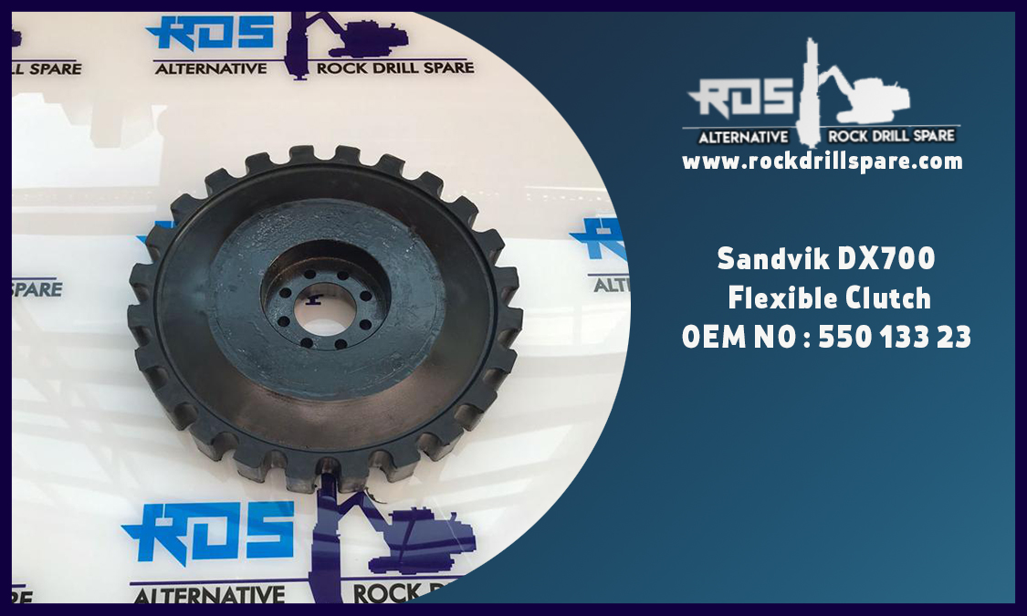 550 133 23 - Flexible Clutch - Sandvik DX700