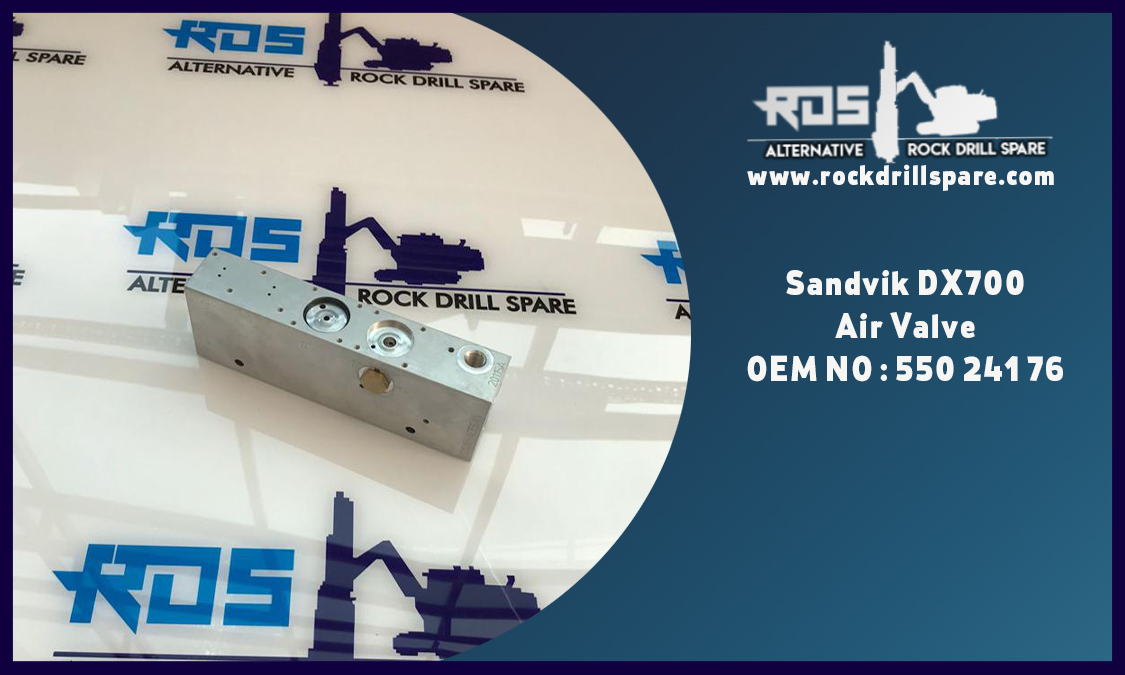 550 241 76 - Air Valve - Sandvik DX700
