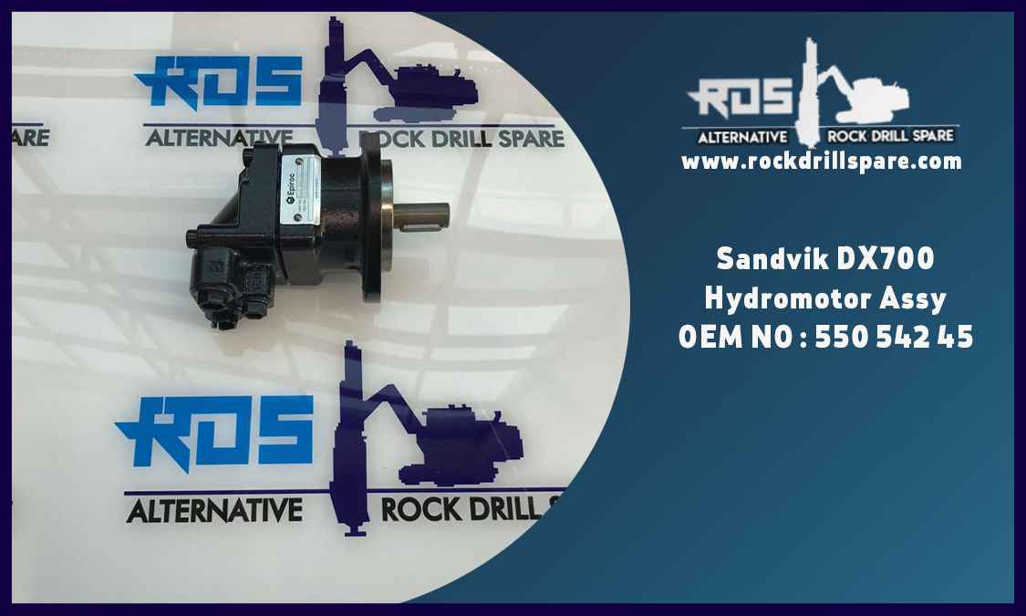 550 542 45 - Hydromotor Assy - Sandvik DX700
