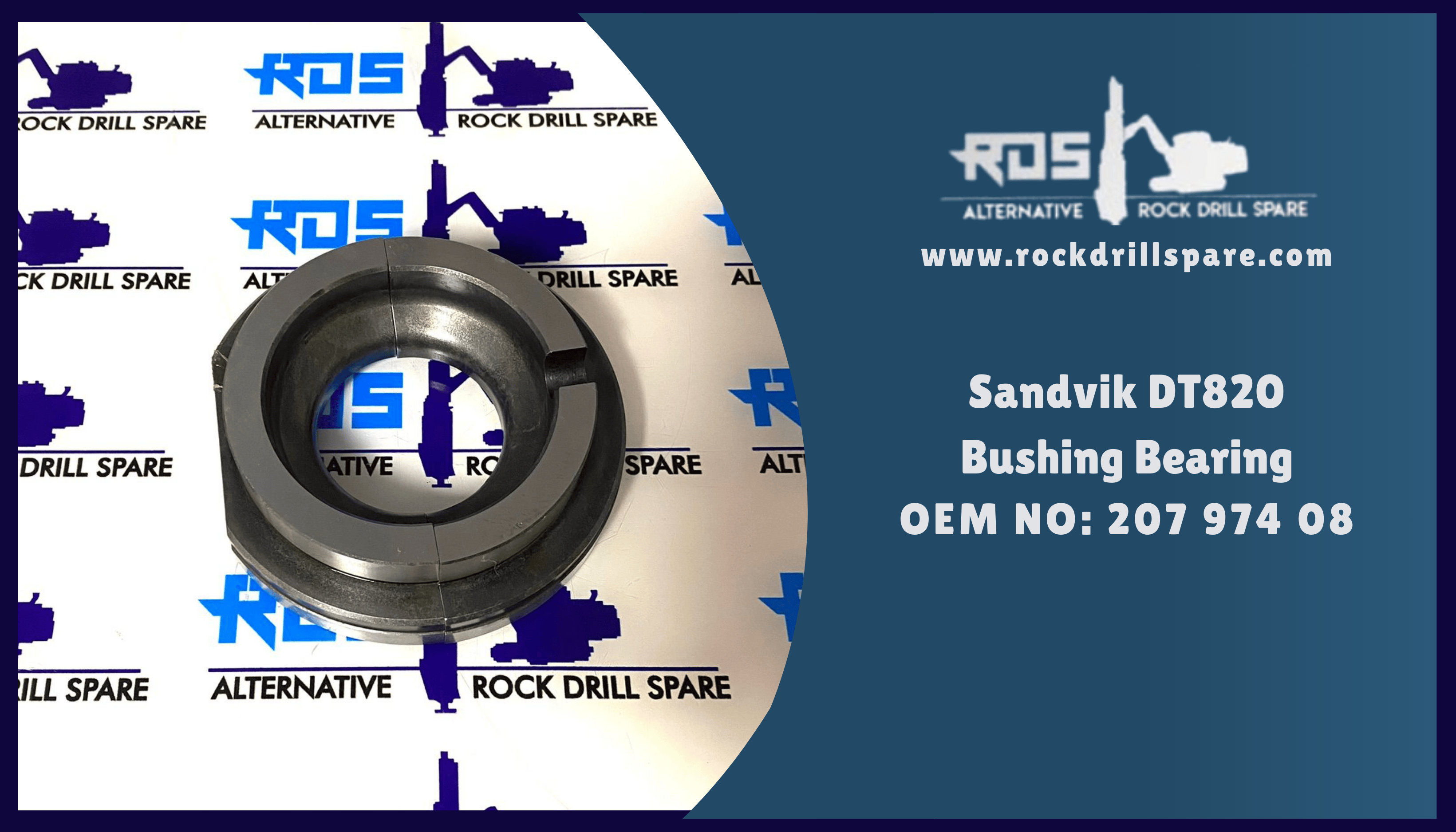 Sandvik DT820 - Bushing Bearing - 207 974 08