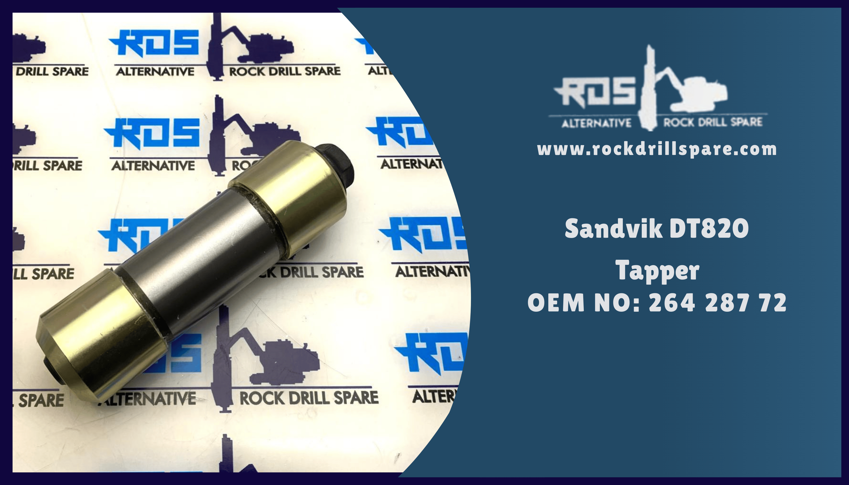Sandvik DT820 - Tapper Pin - 264 387 72