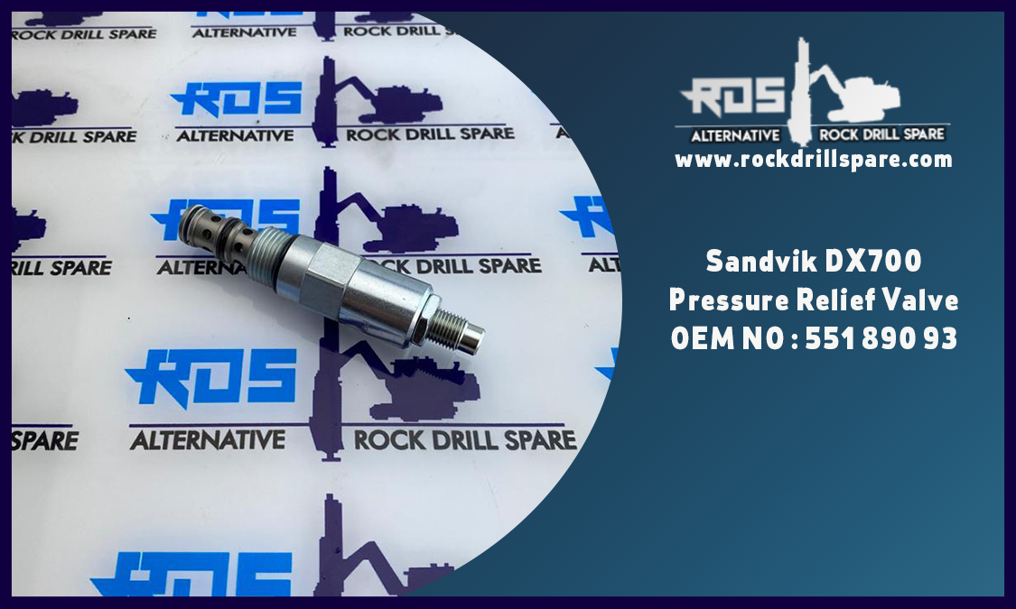 Sandvik DX700 - 551 890 93 - Pressure Relief Valve