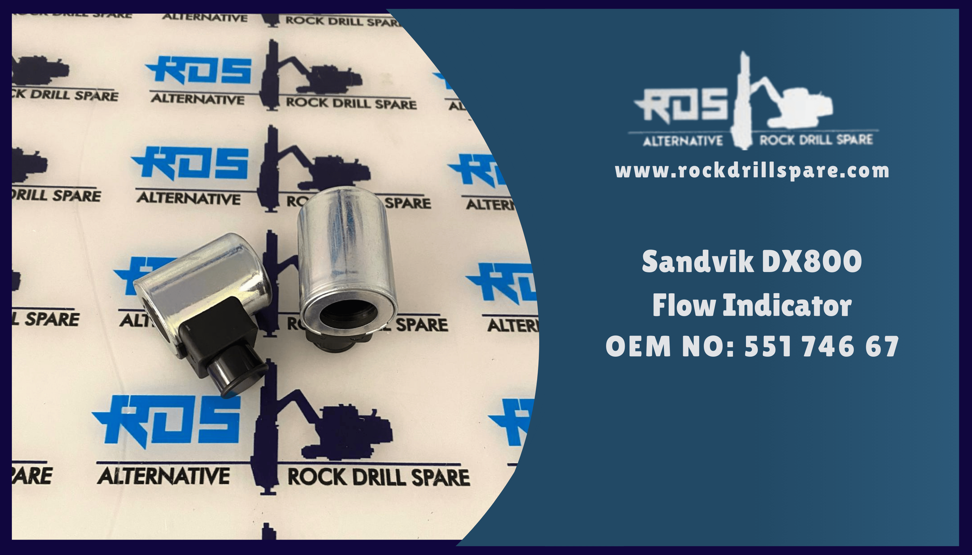 Sandvik DX800 - Flow Indicator - 551 746 67