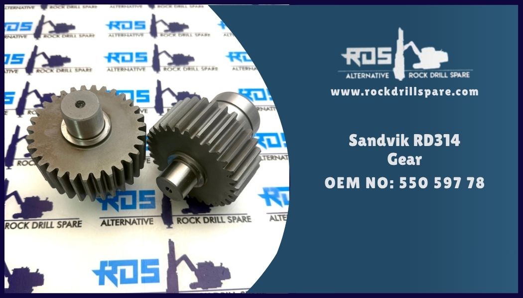 Sandvik RD314 - Gear - 550 597 78