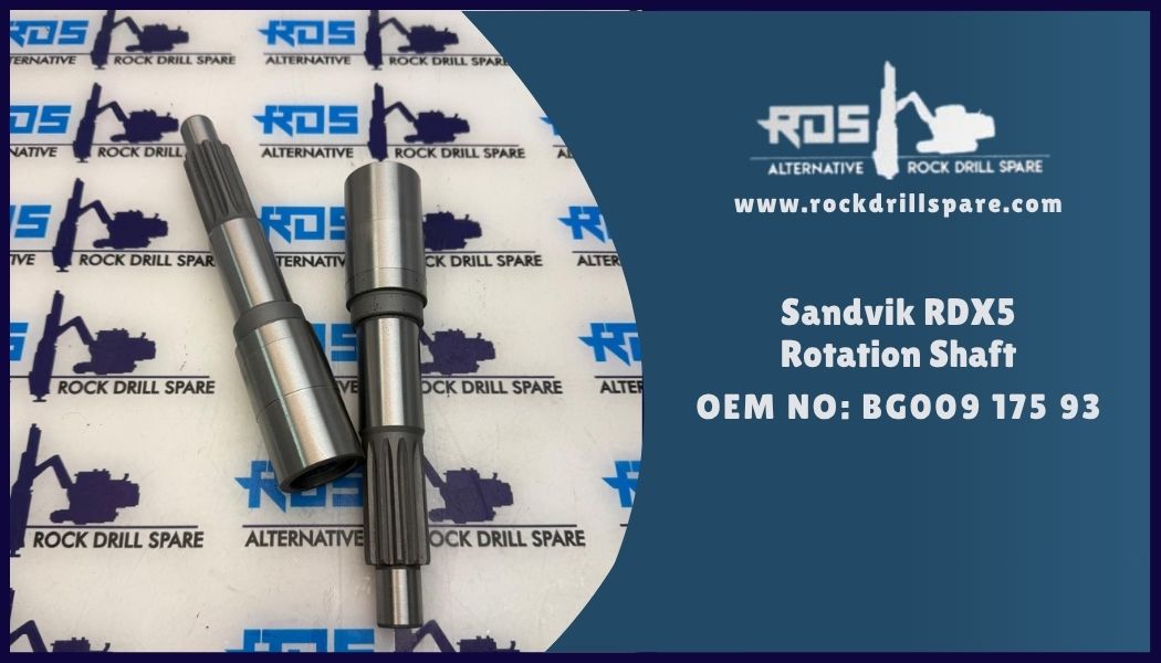 Sandvik RDX5 - Rotation Shaft - BG009 175 93